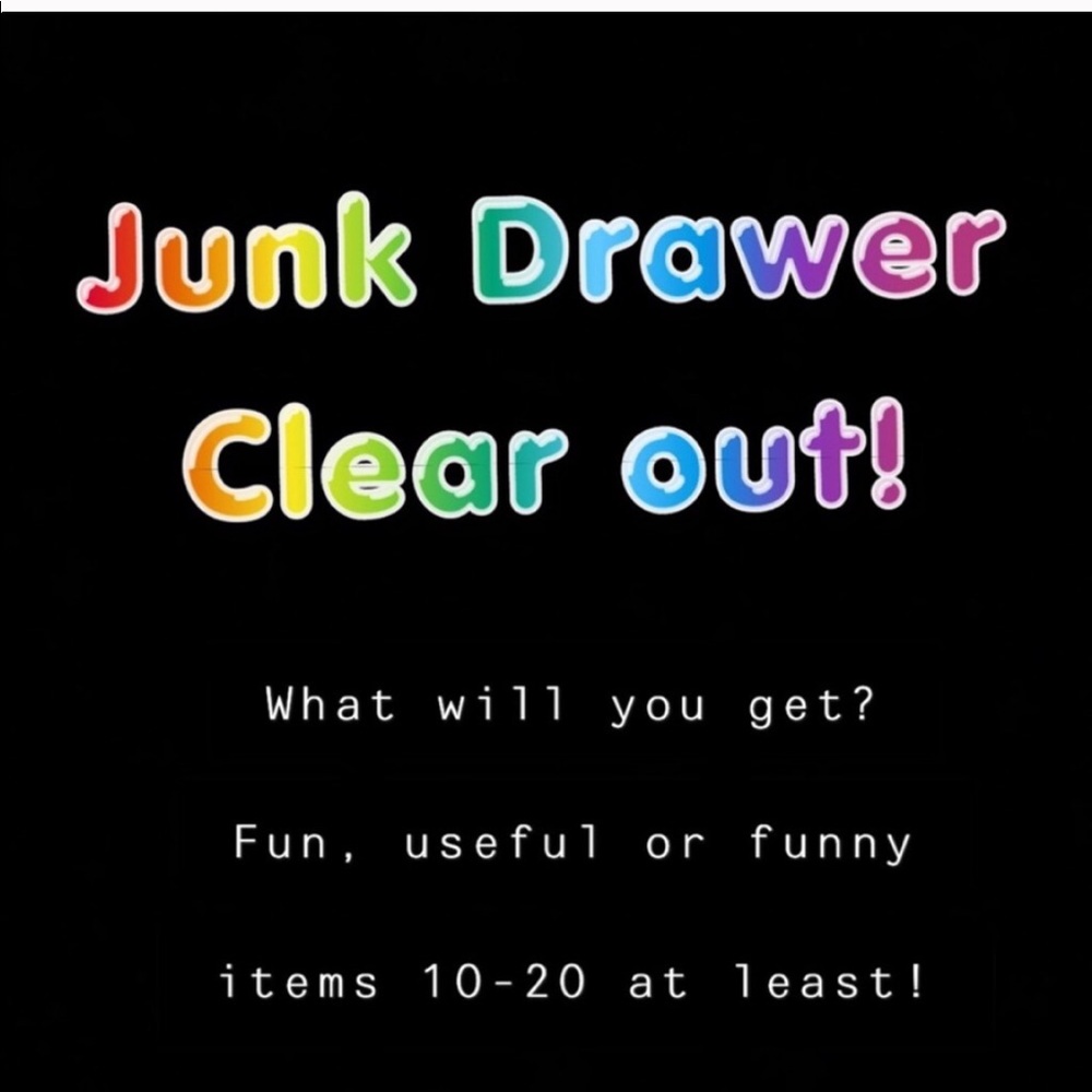 Junk Drawer Clear Out mystery box 15-20 items